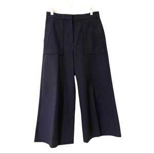 ANN TAYLOR WIDE LEG CROP PANTS • SIZE 6